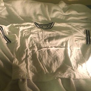 Graphic cropped t shirt